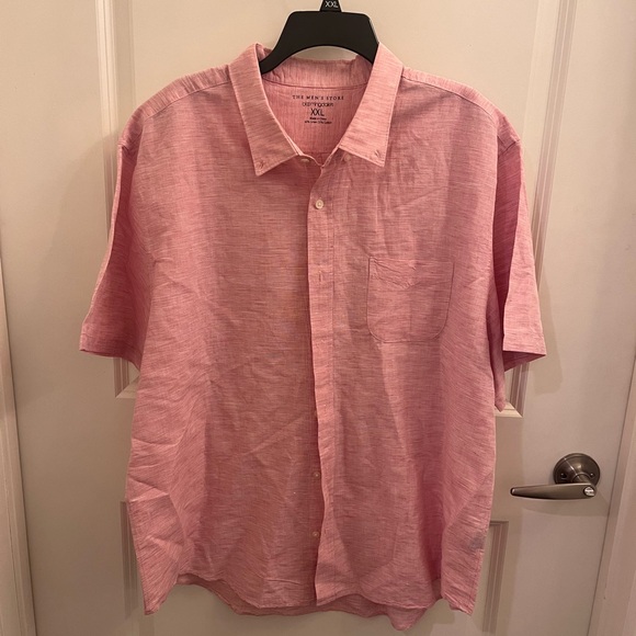The Men’s Store Bloomingdale’s Pink Botton Down Shirt - Picture 2 of 7